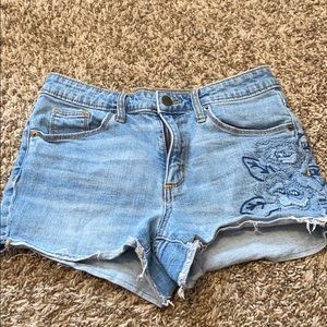 embroidery shorts